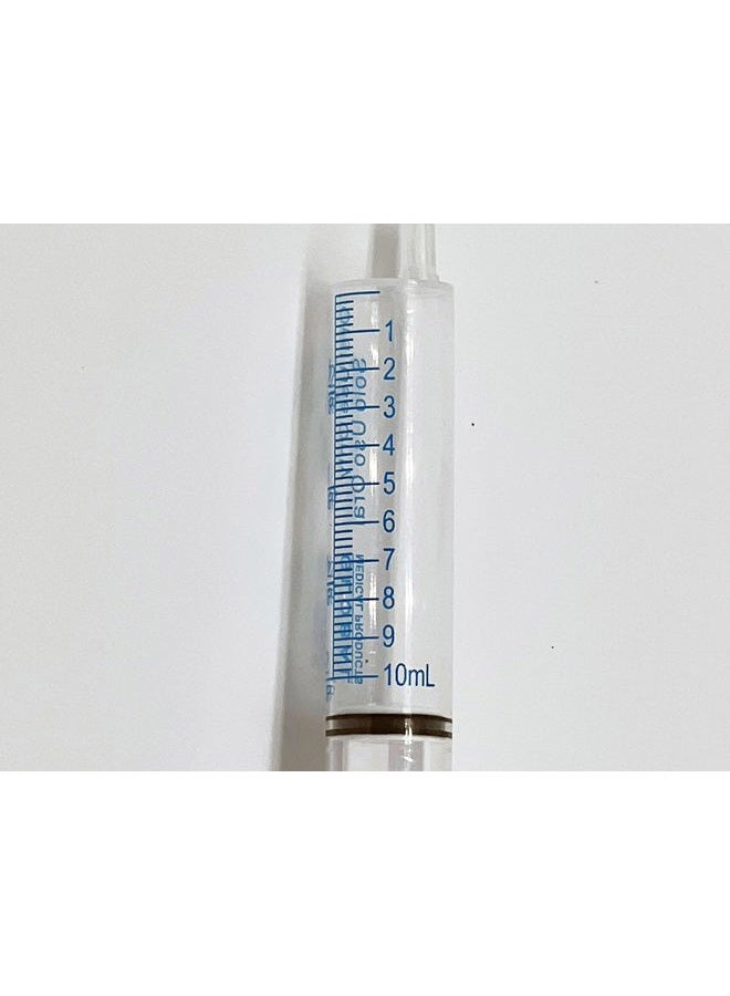 Easy Glide 10ML UltraFlo Oral Syringe with Cap - Eccentric Tip - 2 Teaspoon - 10cc O-Ring Plunger Rod - QTY 10 - Image 3