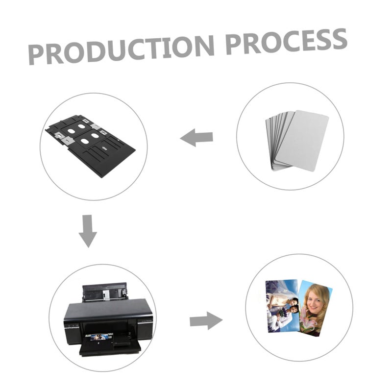 PVC Card Printing Tray with Double Slots for Efficient Printer Use - Image 5