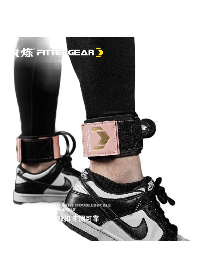 FITTERGEAR Ankle Straps For Cable Machines Leg Workout Equipment - Adjustable Padded Ankle Cuffs For Glute Exercises With Carry Bag - Image 2
