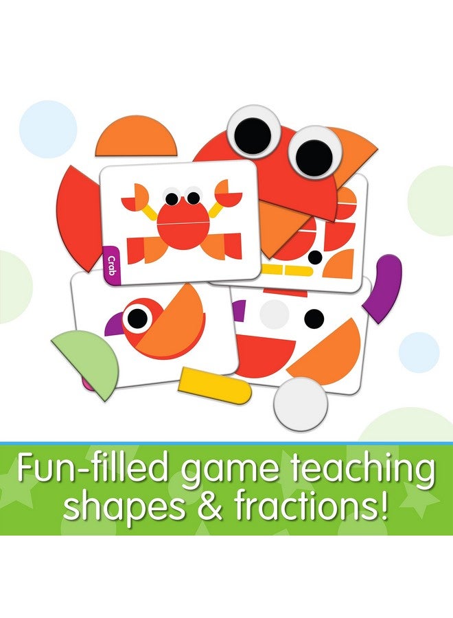The Learning Journey: Match It! Tangrams- Animal Pattern - Educational Design Learning Double Sided Cards and Shaped Puzzle Piece Toys- Geometric Figures - Spatial Relationships - Ages 3-6 Years Old - Image 2