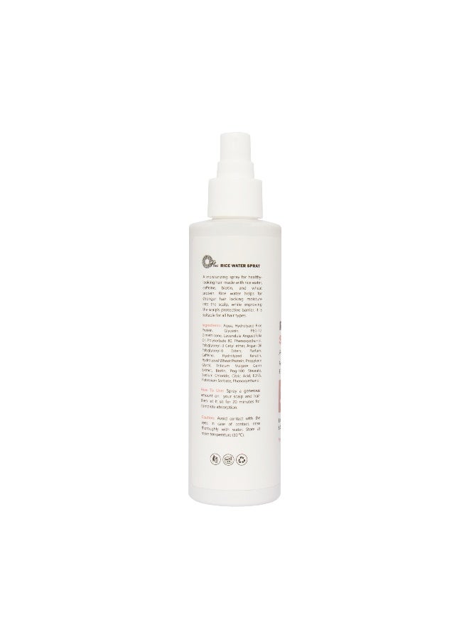 Oplus Rice Water Hair Spray | Biotin & Caffeine for Growth & Shine 200 ml - Image 3