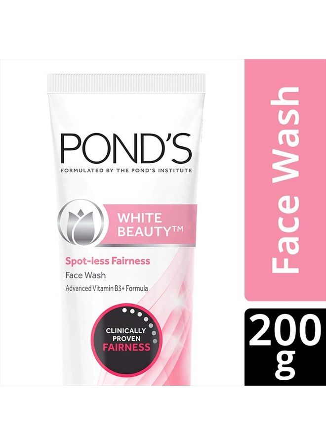 Pond's غسول الوجه وايت بيوتي سبوت لتفتيح البشرة، 200 جرام - Image 2