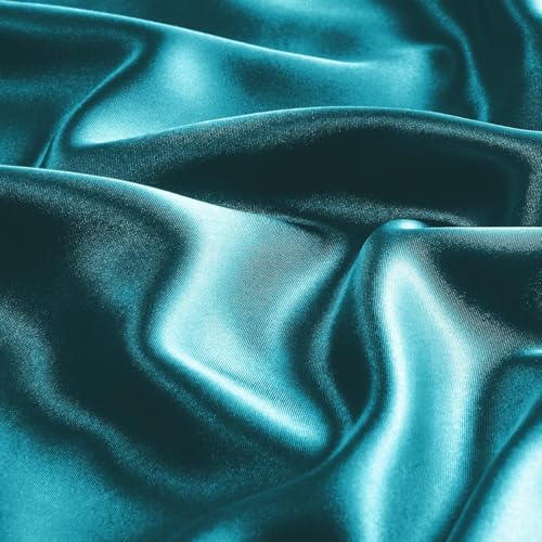Go well Satin Silk Pillow Covers Pack of 2 for Hair and Skin-with Satin Scrunchies for Women Stylish|Satin Pillow Cover for Hair and Skin |scrunchies for Women 3-Piece|Silk Pillow case (Voilet) 600TC - Image 4