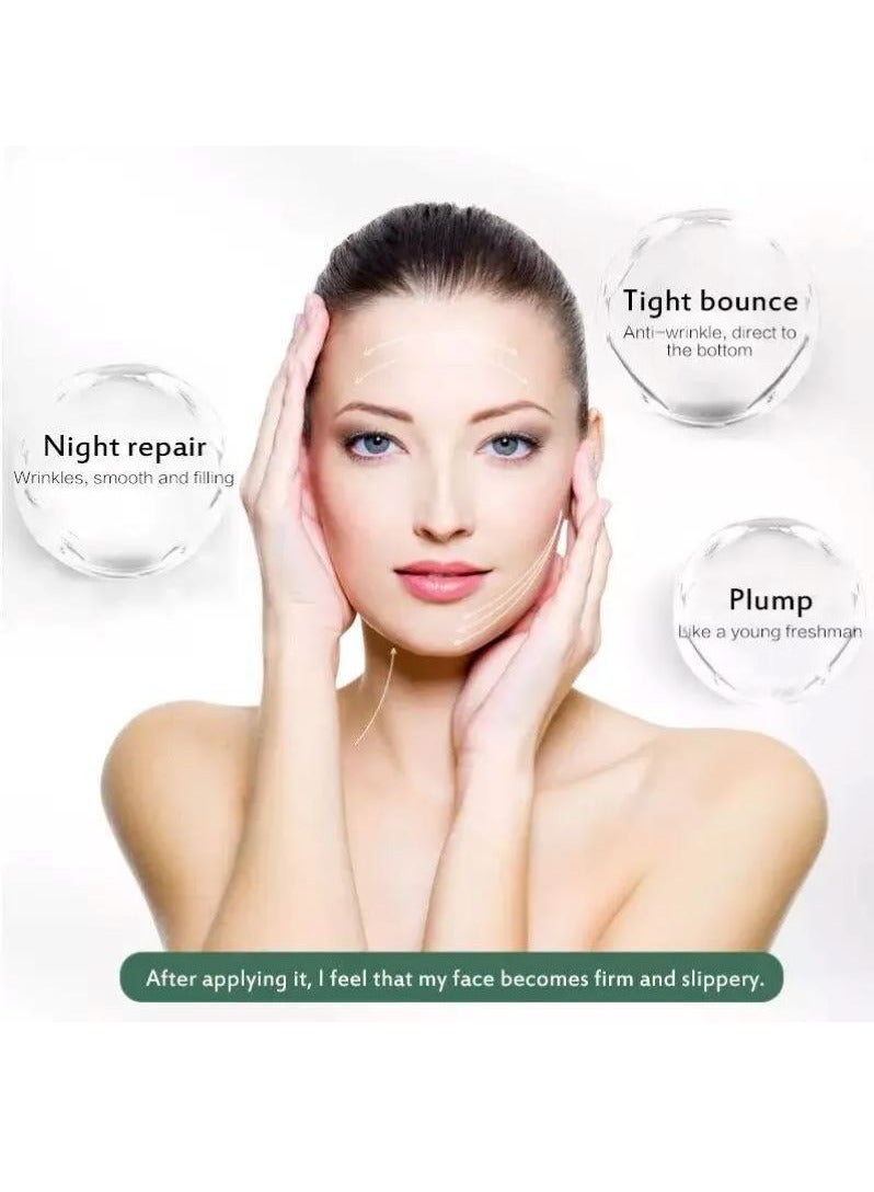 LIFUSHA Collagen Jelly Sleeping Mask Firming mask Anti-aging anti-wrinkle Whitening Moisturizing Muscle Lifting Stretching Supplementing Collagen No-Cleaning Good Night Masks - Image 4