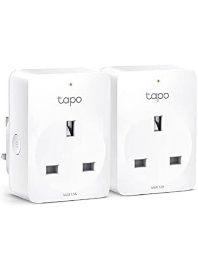 Tapo TP-Link P110 Smart Plug with Energy Monitoring, Wi-Fi Smart Socket, 2-Pack - Image 1