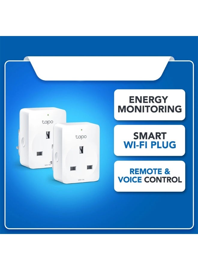 Tapo TP-Link P110 Smart Plug with Energy Monitoring, Wi-Fi Smart Socket, 2-Pack - Image 3