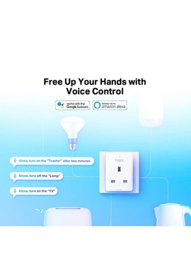Tapo TP-Link P110 Smart Plug with Energy Monitoring, Wi-Fi Smart Socket, 2-Pack - Image 2