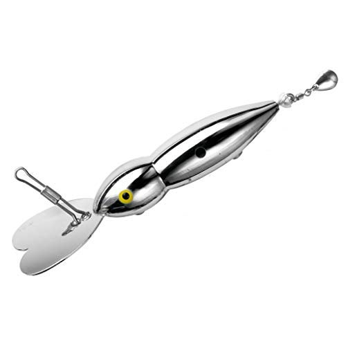 Heddon Magnum Hellbender Deep-Diving Fishing Lure, 5 1/2 Inch, 7/8 Ounce, Siver - Downrigger - Image 3