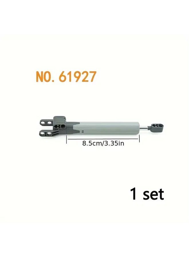 MOC Technology Linear Actuator Push Rod Dynamic Telescopic Screw Lifter Building Block Accessories 92693 Gray 4pcs - Image 5