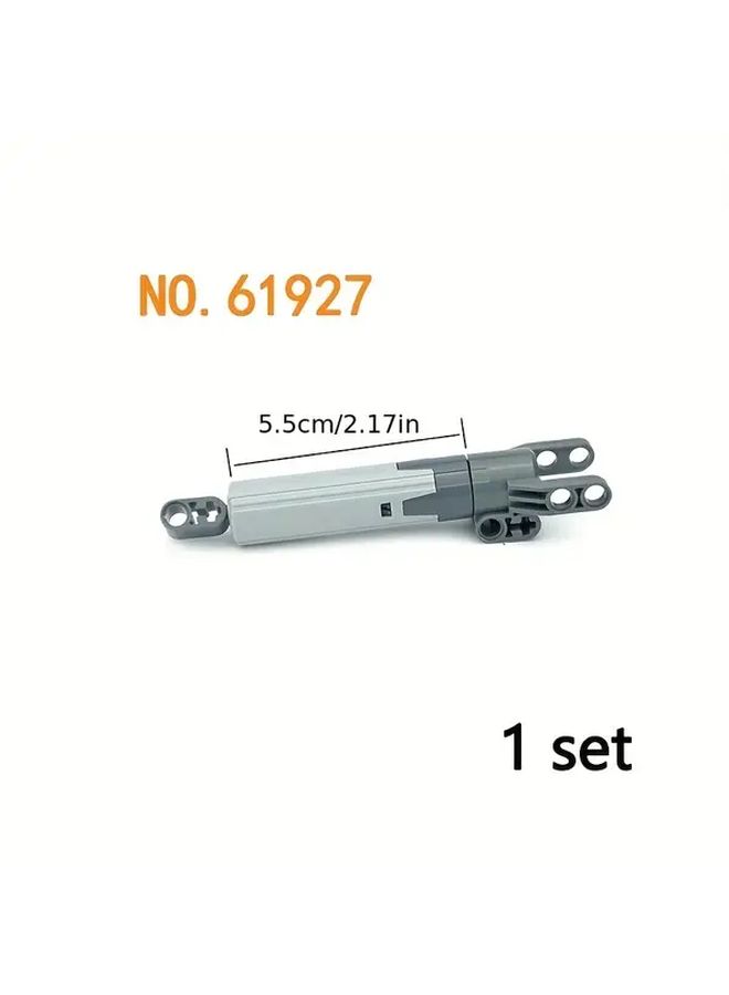 MOC Technology Linear Actuator Push Rod Dynamic Telescopic Screw Lifter Building Block Accessories 92693 Gray 4pcs - Image 3