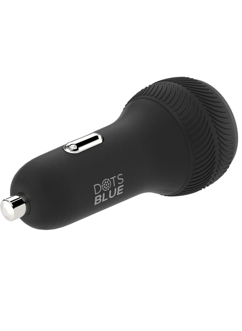 DOTS BLUE CAR CHARGER 40W Double PD 3.0 PD20W+PD20 - Image 3