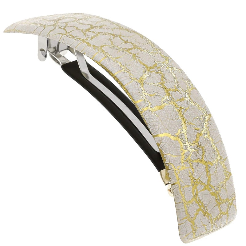 Camila Paris CP2553 French Hair Barrette Clip for Girls for Thick Curly Wavy Long Hair Strong Hold Grip Hair Clips for Women Automatic No Slip Durable Styling Girls Hair Accessories Made in France