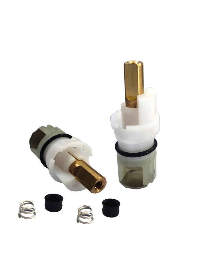 imUfer RP25513 Faucet Stem Replacement for Delta Faucet Kit Two Handle Faucets (2pcs) - Image 1
