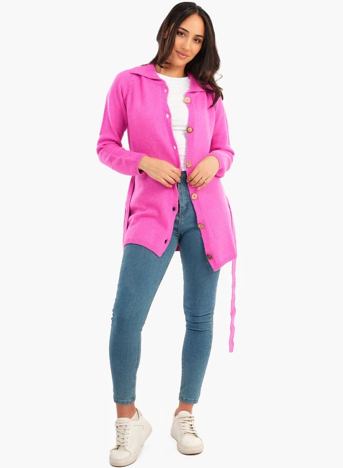 Carina Knitted Hip Length Cardigan - Image 2