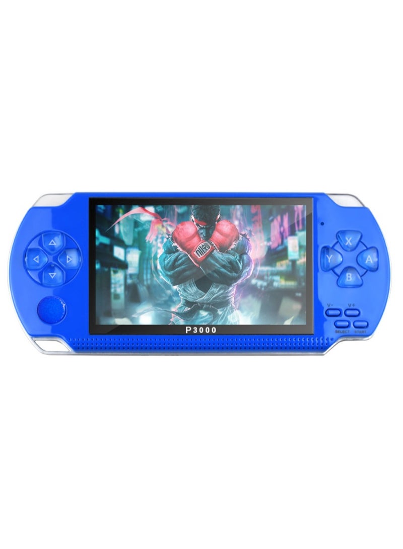 ايناوو جهاز ألعاب محمول PSP مقاس 4.3 بوصة وذاكرة 8 جيجابايت باللون الأزرق - Image 1