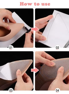 Y&D Sole Anti-Slip Sticker, Self-Adhesive Protector Sticker Crystal Clear Pad Protective Cover for High Heel Sneakers (3 Rolls 15.7x5.9 Inch)  - Image 4