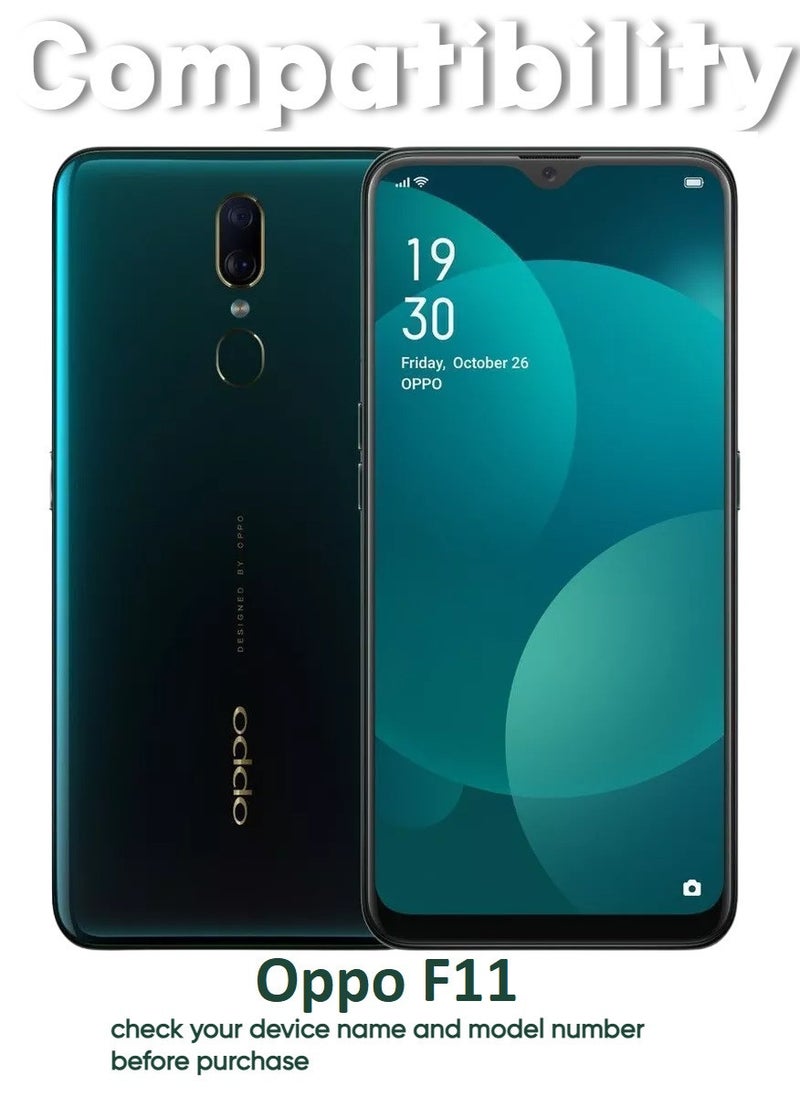 ACLIX 4 Pieces Antistatic ESD Dustproof Premium Quality High Definition Tempered Glass Screen Protector Designed For Oppo F11 - Image 3