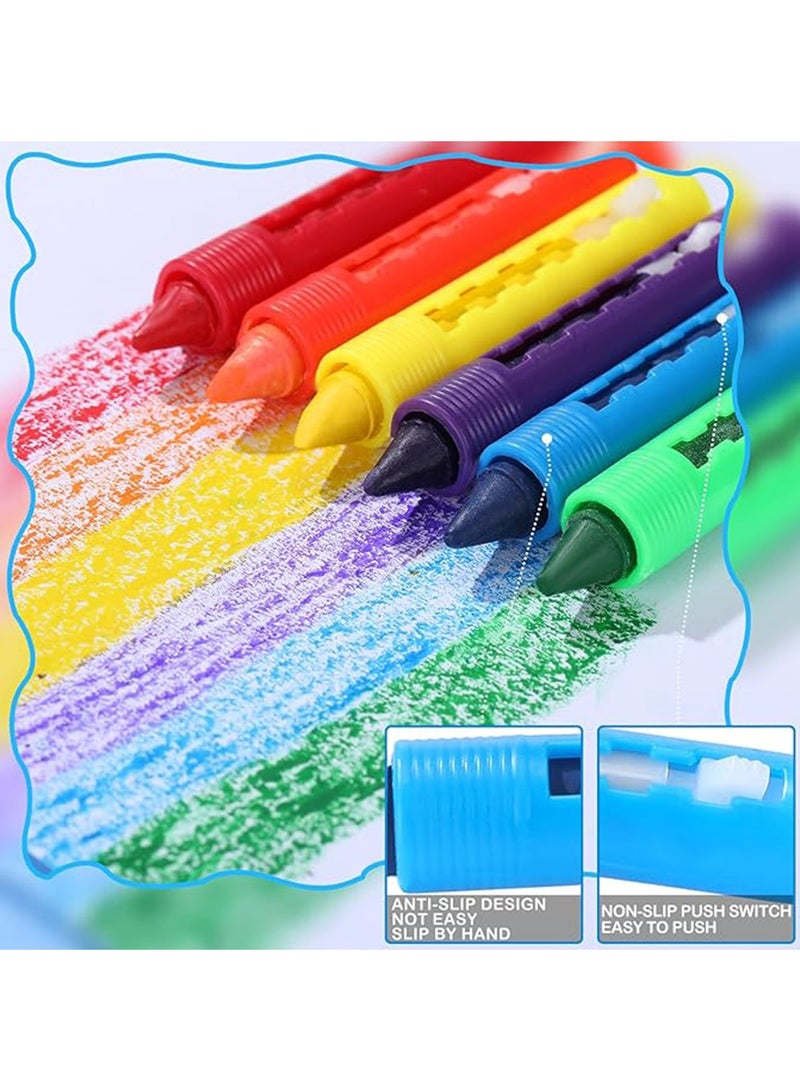 12 Pieces Bath Bathtub Crayons Washable Easy Clean Bathtime Crayons Colorful Bathtub Shower Markers Toys Bath Paint for Toddlers Kids - Image 4
