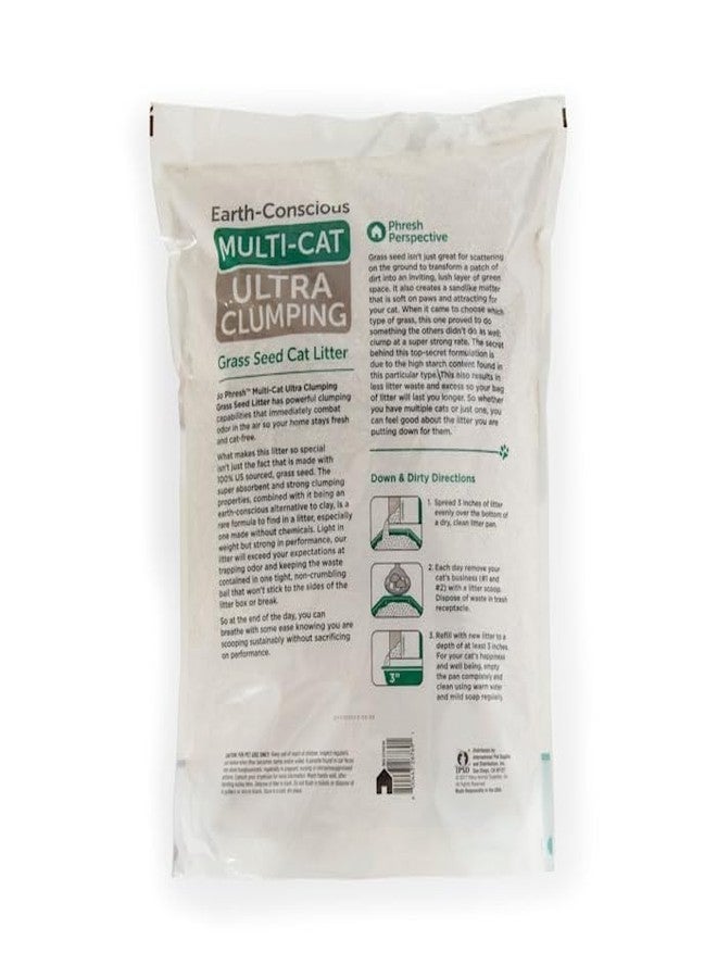 So Phresh Extreme Clumping Unscented Grass Seed Cat Litter 10 lbs. - Image 2
