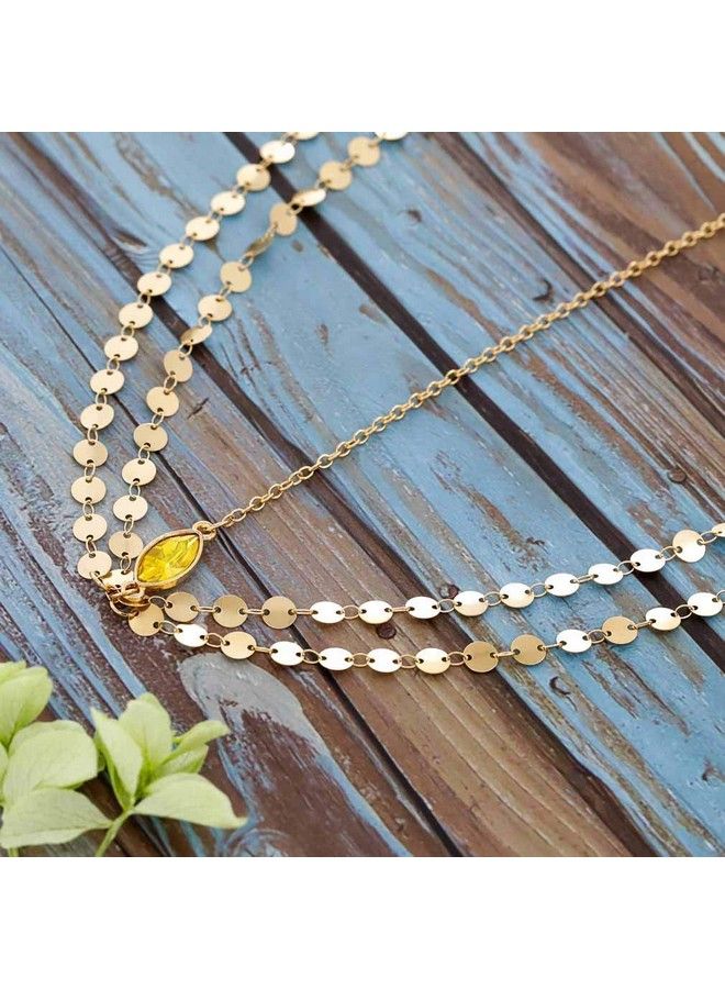 Yean سلسلة رأس ذهبية مجوهرات شعر بوهيمية إكسسوار رأس شريط جبهة مهرجان إكسسوارات شعر للنساء والفتيات (ذهبي) - Image 4