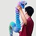 LUYUCUBE Super Large 3D Printed snake with a movable mouth474inchFlexible Realistic Articulated Animal Fidget ToysMystery Figurines Gifts Executive Desk Dcor and Festival Collectible colorfulA 79inch - Image 2