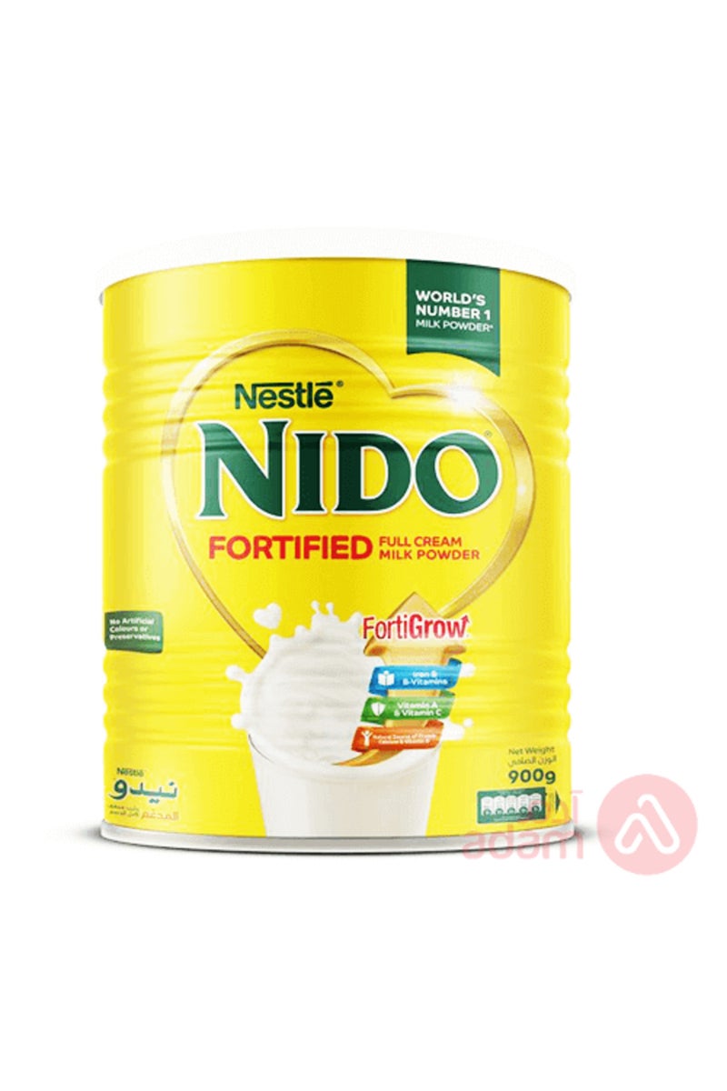 NIDO FORTIFIED FULL CR MILK POW 900GM
