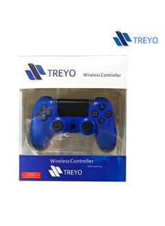 TREYO Wireless PS4 Controller - Dual Vibration, LED Touch Pad, Audio Function, Compatible with PS4 Pro/Slim/PC, Pro-Level Gaming Experience  - Image 3