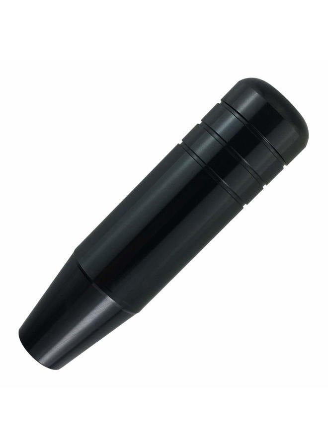 Abfer 5" Heavy Weighted Shift Knob, Aluminum Alloy Car Gear Lever Stick Shifter Handle Fit Most Automatic Manual Vehicle (Black) - Image 1