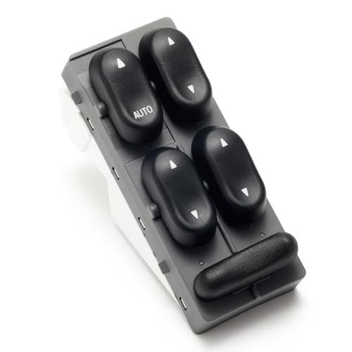 Lin Cin Yin Power Window Switch Driver Side for 1999-2001 Ford F250 F350 Super Duty Expedition Excursion Navigator,1996-1999 Taurus Mercury Sable,2002 Blackwood Front Left Master Window Control Button XL1Z14529BA - Image 4