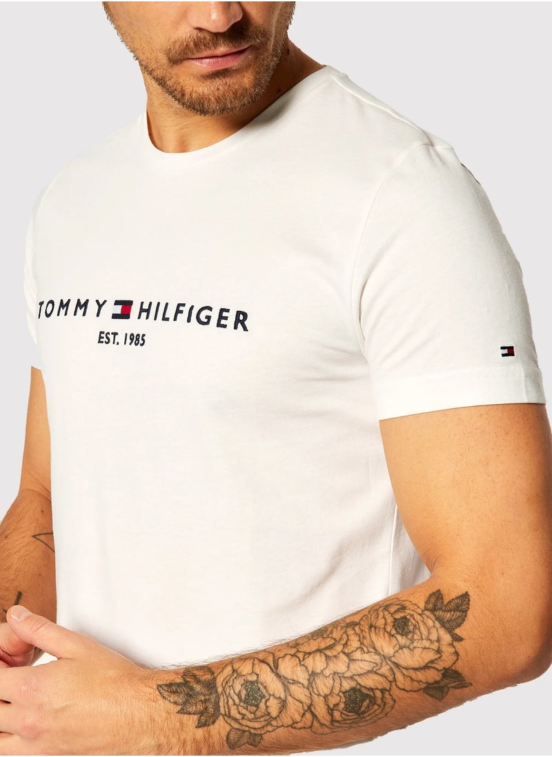 Tommy Hilfiger Sport - tommy hilfiger organic cotton crew neck t-shirt - Image 1