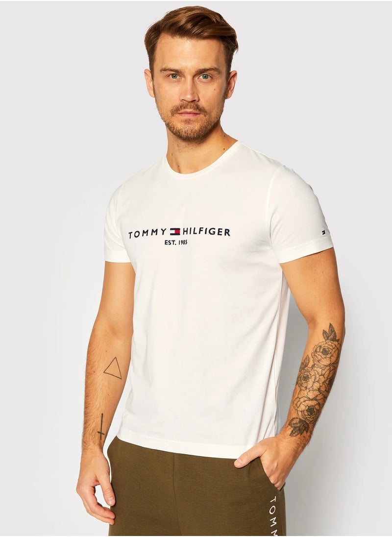 Tommy Hilfiger Sport - tommy hilfiger organic cotton crew neck t-shirt - Image 1