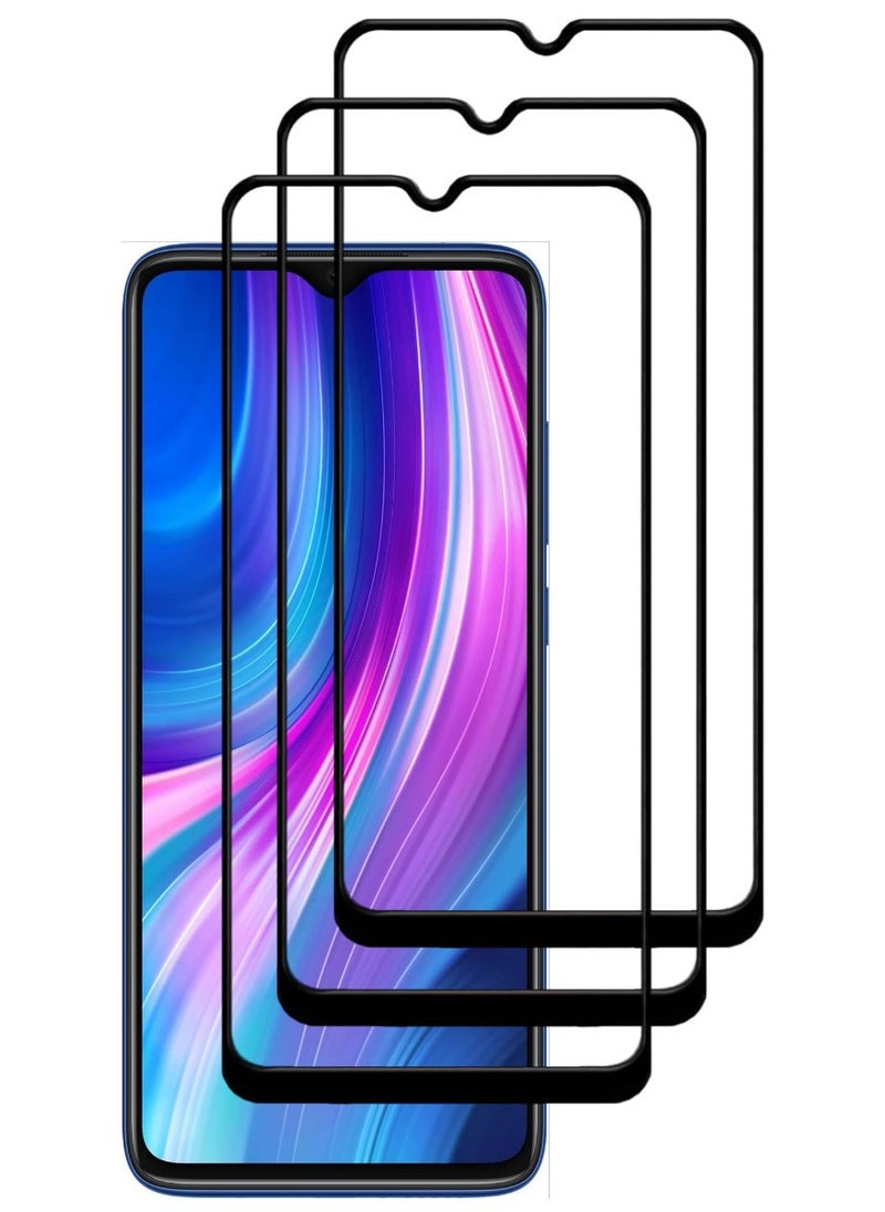 أكاليكس 3  قطع، حماية شاشة،  لهاتف شاومي ريدمي نوت 8 برو  ، جودة ممتازة. - Image 1