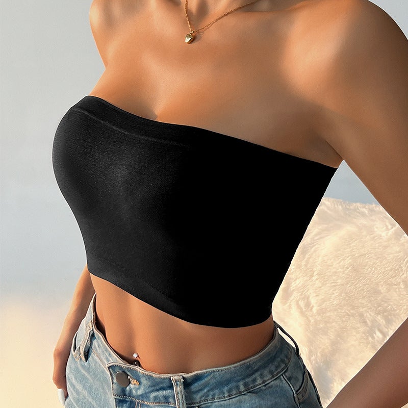 Women's Strapless Tube Top Corset - Seamless, Breathable, Backless, Comfort - Image 2