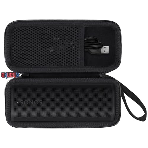 khanka Hard Travel Case Replacement for Sonos Roam 2 / Sonos Roam/Roam SL Portable Smart Bluetooth Speaker (Inside Black) - Image 3