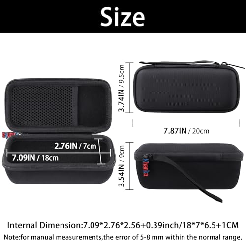 khanka Hard Travel Case Replacement for Sonos Roam 2 / Sonos Roam/Roam SL Portable Smart Bluetooth Speaker (Inside Black) - Image 4