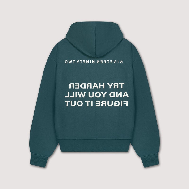 NINETEEN NINETY TWO TRY HOODIE - Image 1