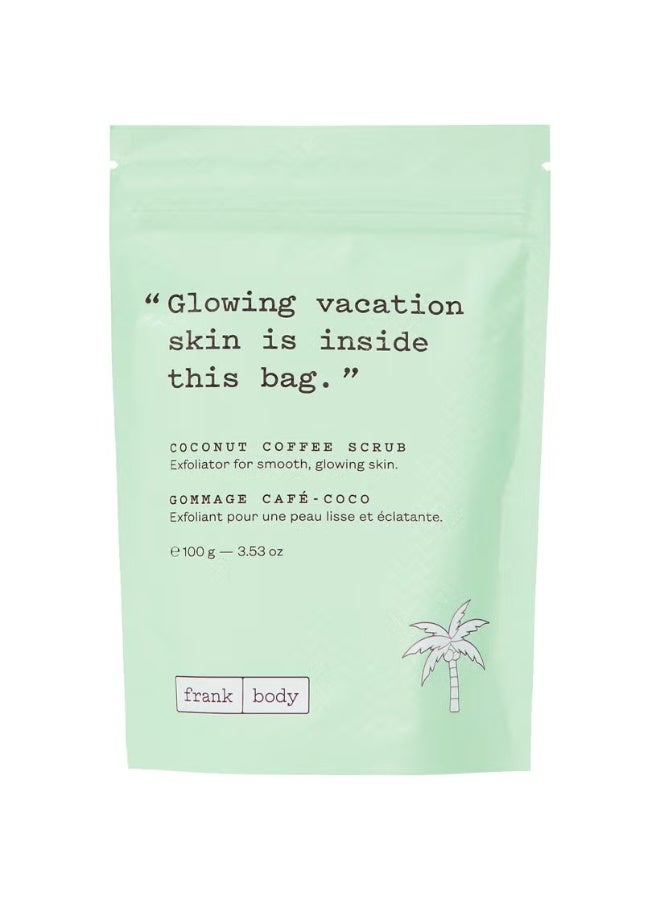 frank body Coconut Coffee Scrub 100g - Image 4