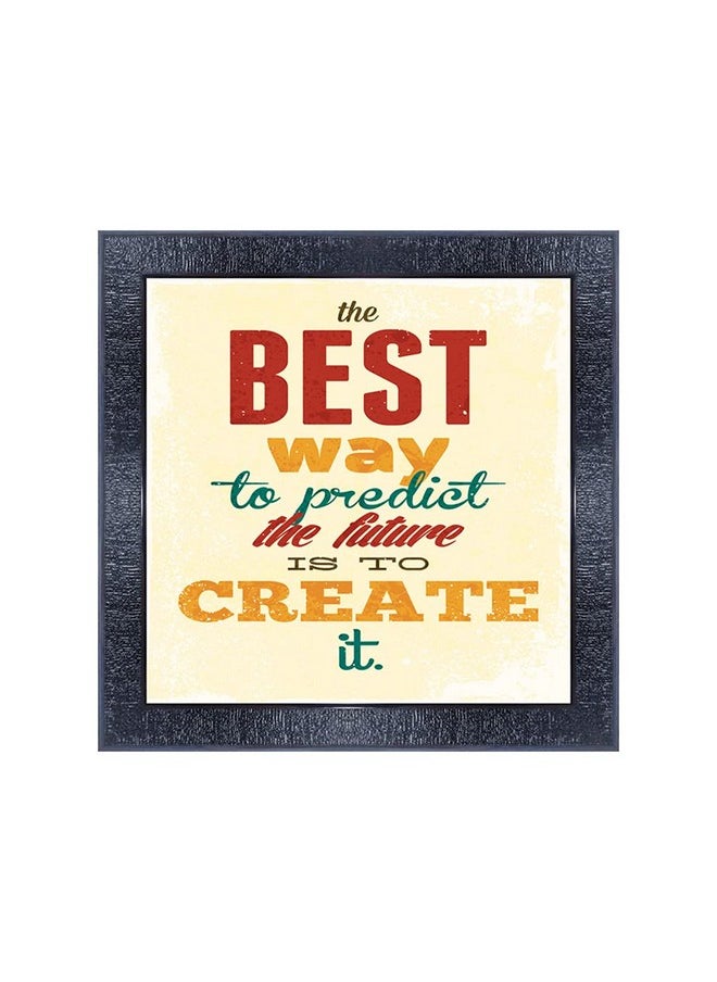 PNF - pnf Poster And Frames Motivational Quotes Frames With Acrylic Sheet | For Living, Bedroom | Home Decoration Item | Best Gifting Option (13x13inch) 1154 - Image 1