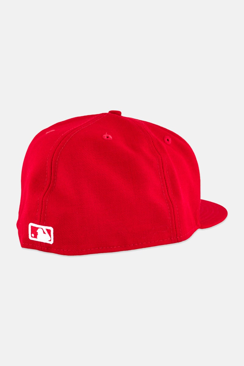 New Era x MLB Men Chicago White Sox Fitted Cap, Red - Image 2