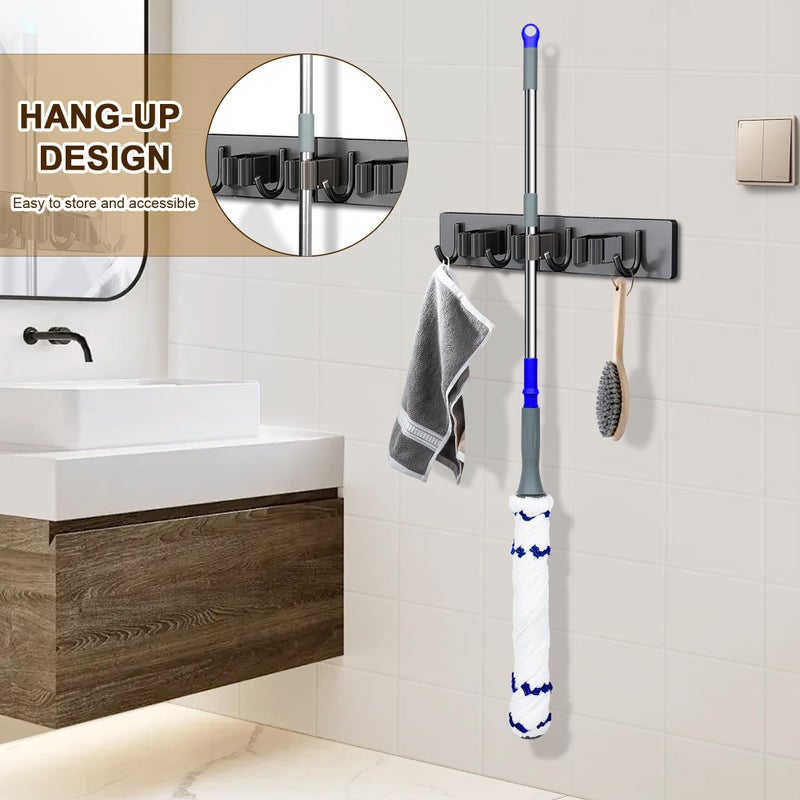 kickleen Self Wringing Floor Cleaner with 52.5 Inch Long Handle, Heavy Duty Wet Mop for Hardwood, Tile, Vinyl, Laminate Floors (White) - Image 4