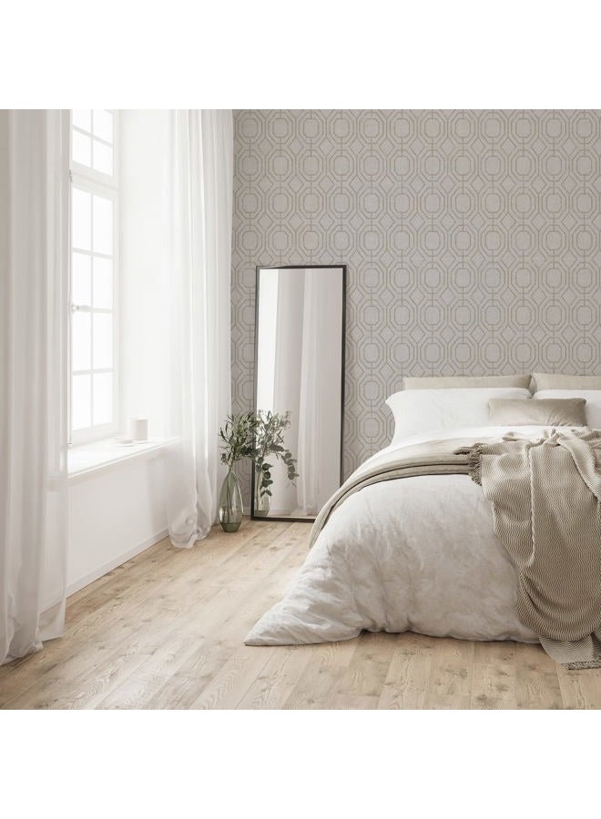 Transform Geo Natural Peel and Stick Wallpaper - Image 2