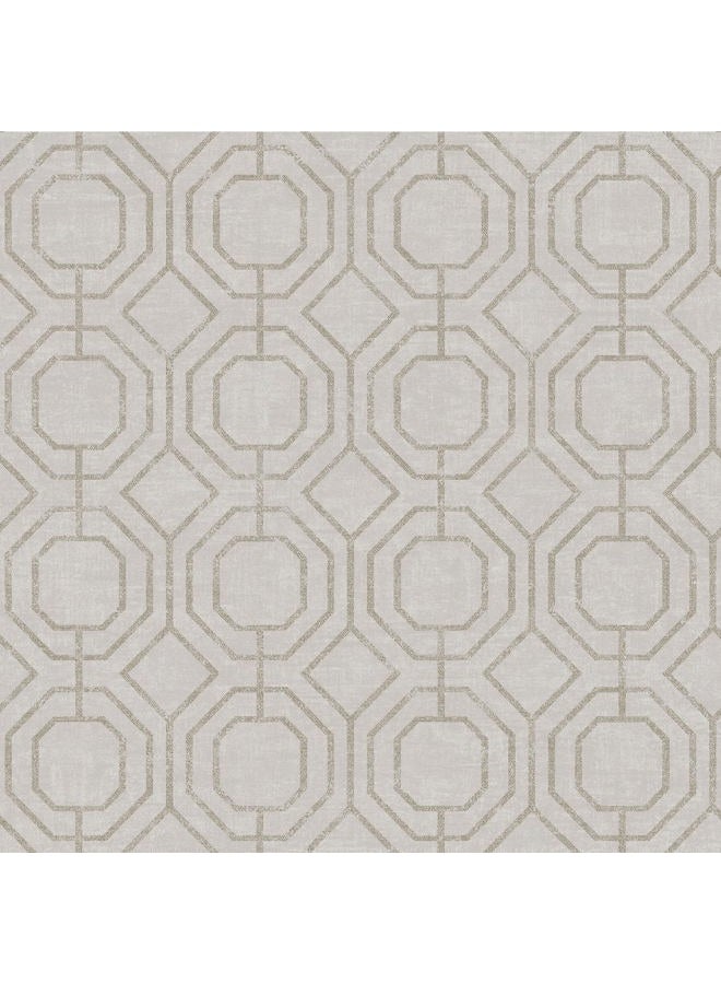 Transform Geo Natural Peel and Stick Wallpaper - Image 1