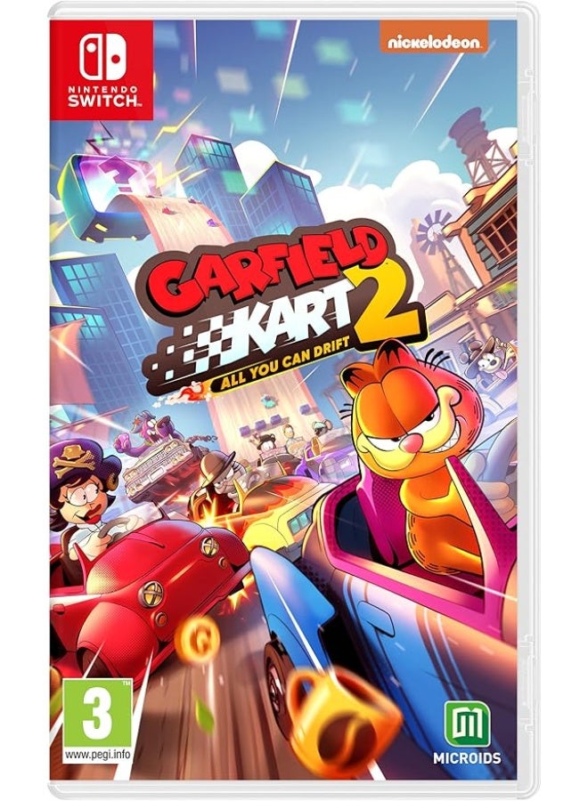 MICROIDS Garfield Kart 2: All You Can Drift - Nintendo Switch - nintendo_switch - Image 1