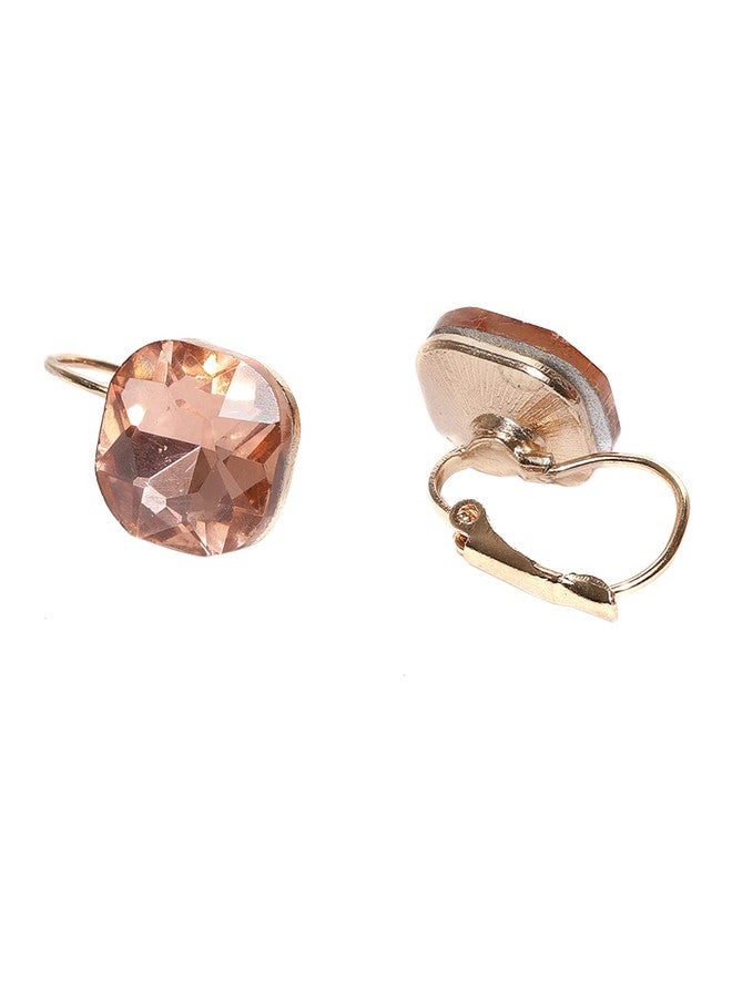 Fabula by OOMPH Jewellery Combo of 2 Pearl & Cubic Zirconia Drop Earrings For Women & Girls - Image 3