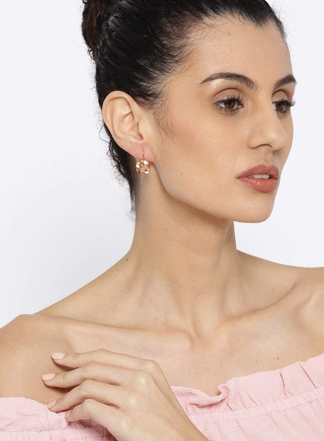 Fabula by OOMPH Jewellery Combo of 2 Pearl & Cubic Zirconia Drop Earrings For Women & Girls - Image 5