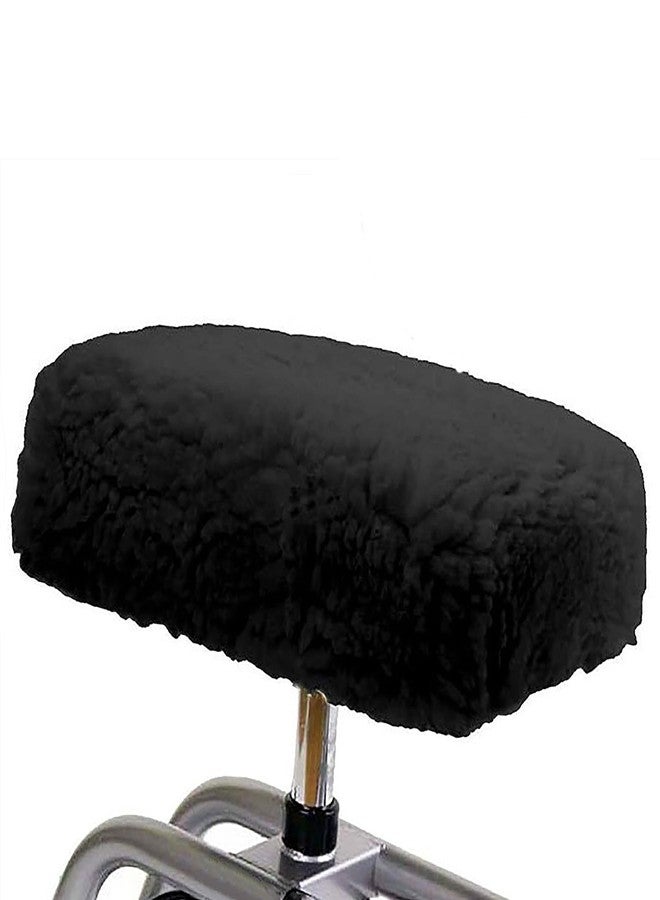 BXT Knee Scooter Pad Cover Soft Sherpa Fleece Knee Walker Seat Cushion Cover Memory Foam Padded Accessories Universal for Most Knee Scooters - Image 1