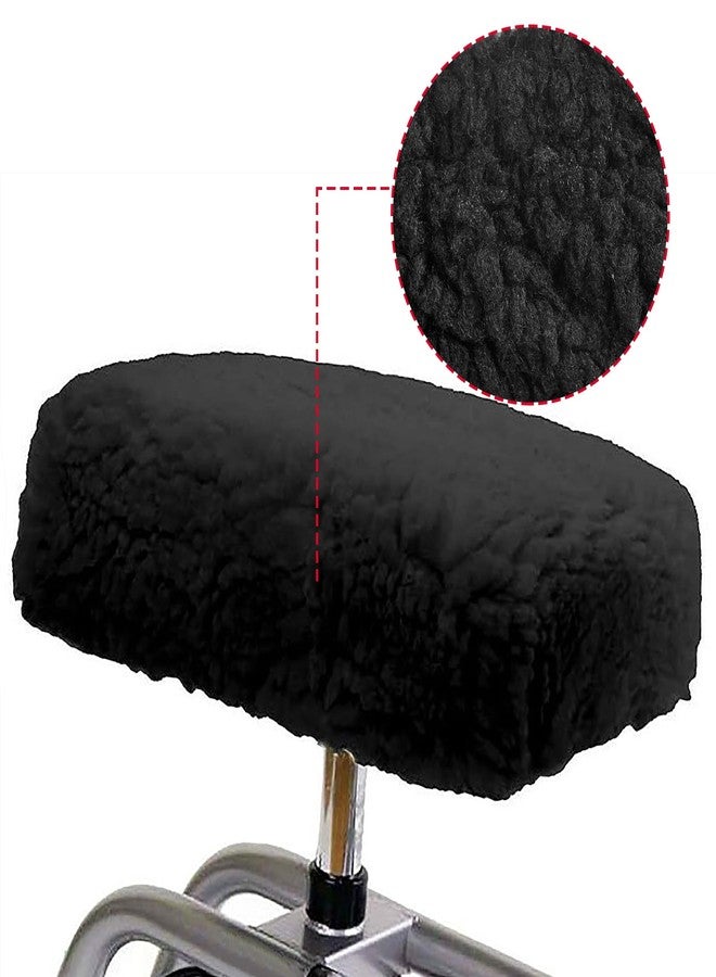 BXT Knee Scooter Pad Cover Soft Sherpa Fleece Knee Walker Seat Cushion Cover Memory Foam Padded Accessories Universal for Most Knee Scooters - Image 2
