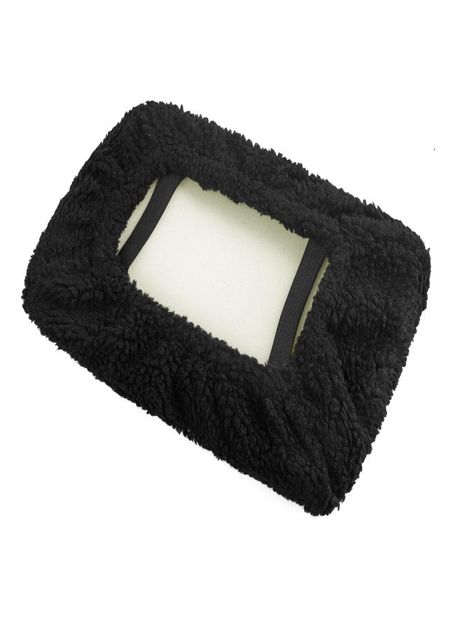 BXT Knee Scooter Pad Cover Soft Sherpa Fleece Knee Walker Seat Cushion Cover Memory Foam Padded Accessories Universal for Most Knee Scooters - Image 4