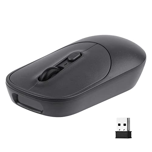 THARO New Wireless Mouse Barcode Scanner, 2-in-1 Design 2D Handheld Barcode Scanner with Wireless Mouse Functions for POS System,Store,Supermarket, Warehouse.(Black) - Image 1