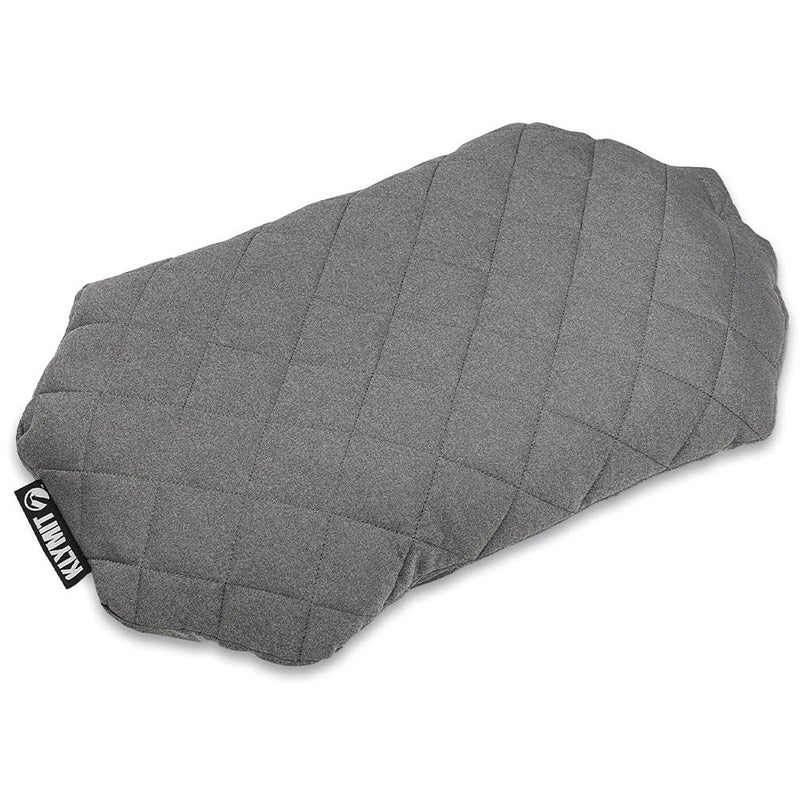 Klymit Luxe Travel Pillow, Lightweight Inflatable Hybrid Airplane, Backpacking, Hammock, and Camping Pillow, Grey - Image 1